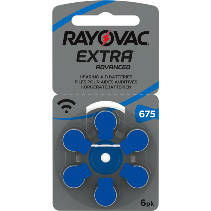 Rayovac Kuulokojeparisto 675 6 kpl
