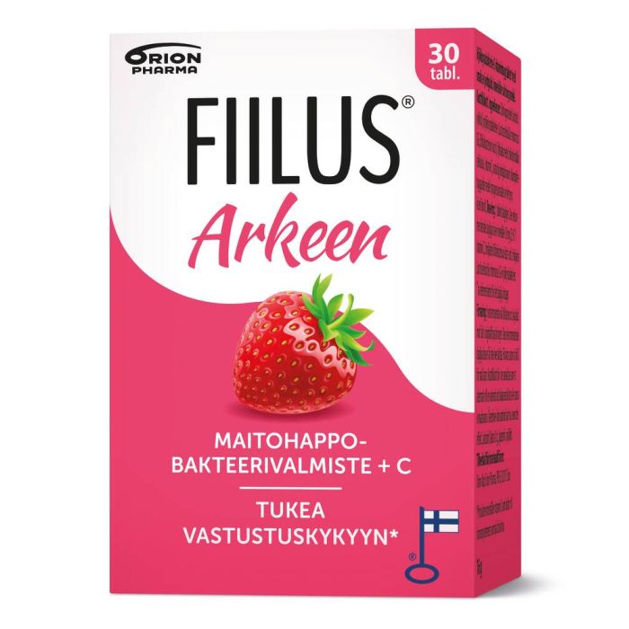 Fiilus Arkeen +C Mansikka 30 purutabl kuva 2