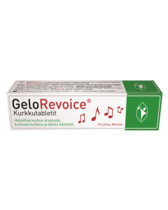 GeloRevoice Kurkkutabl Kirsikka-Mentoli 20 kpl