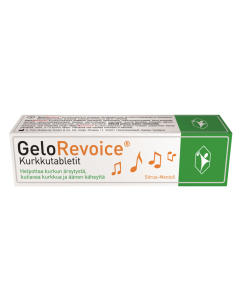 GeloRevoice Kurkkutabl Sitrus-Mentoli 20 kpl