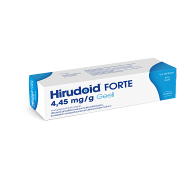 HIRUDOID FORTE geeli 4,45 mg/g 50 g
