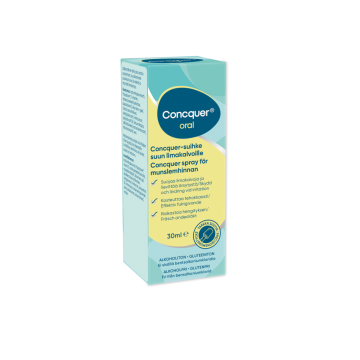 Concquer-suihke suun limakalvoille 30 ml