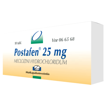 POSTAFEN tabletti 25 mg 10 fol