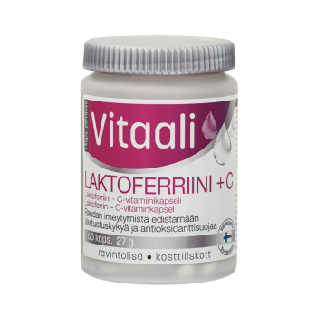 Vitaali Laktoferriini + C 60 kaps