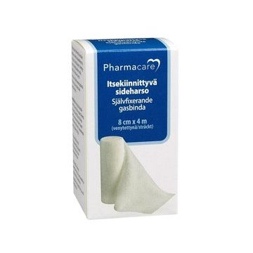 Pharmacare Itsekiinn. sideharso 8cmx4m 1 kpl