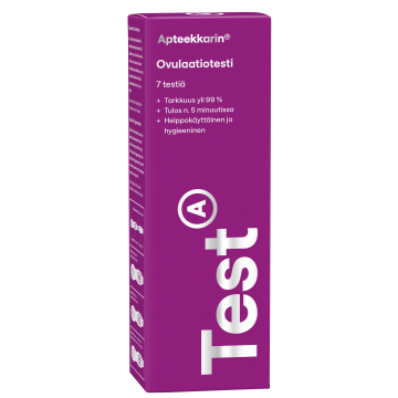 APTEEKKARIN OVULAATIOTESTI 7 kpl