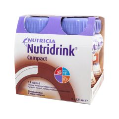 Nutridrink Compact kaakao 4x125 ml