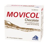 MOVICOL CHOCOLATE jauhe oraaliliuosta varten, annospussi 30 kpl