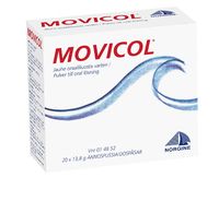 MOVICOL jauhe oraaliliuosta varten, annospussi 100 kpl