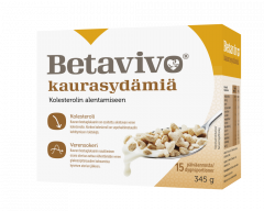 Betavivo kaurasydämiä annospakkaus 15X23 g