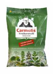 Carmolis Sokeriton Kurkkukaramelli 75 g