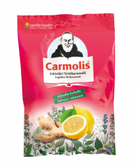 Carmolis Inkivääri Kurkkukaramelli 75 g